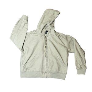 NWOT Sage Green Canvas Jacket